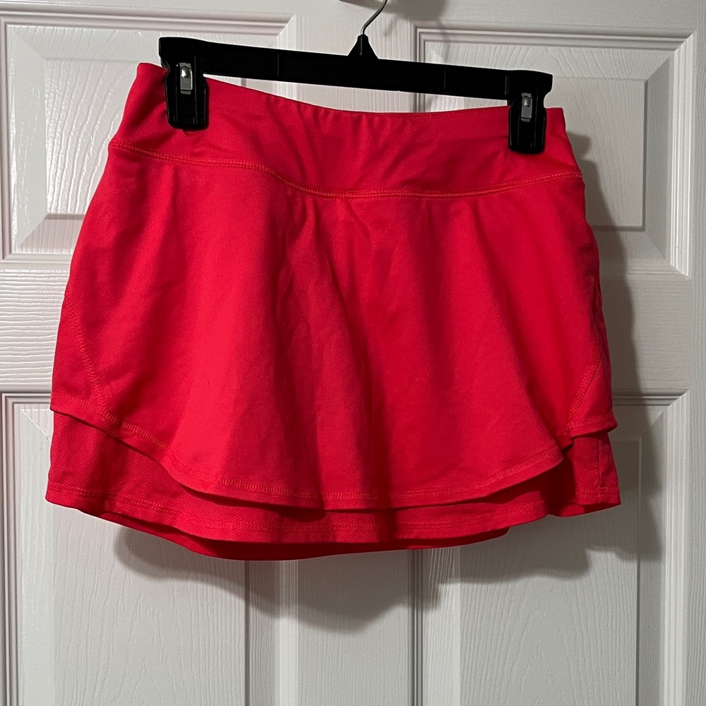 Red Athletic Skort